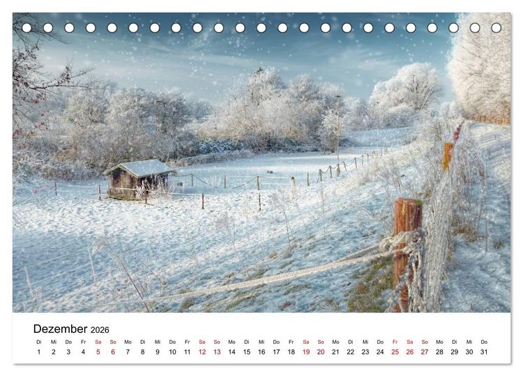 Produktbild: Wilhelmshaven und Umland - Idyllische Motive von H&auml;fen, Meer und Landschaft (Tischkalender 2026 DIN A5 quer), CALVENDO Monatskalender
