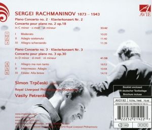 Produktbild: Rachmaninov: Piano Concertos Nos. 2 and 3