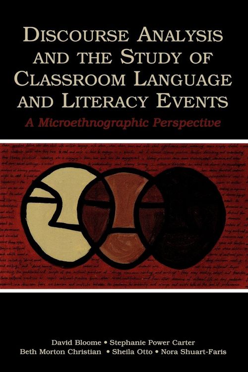 Produktbild: Discourse Analysis and the Study of Classroom Language and Literacy Events