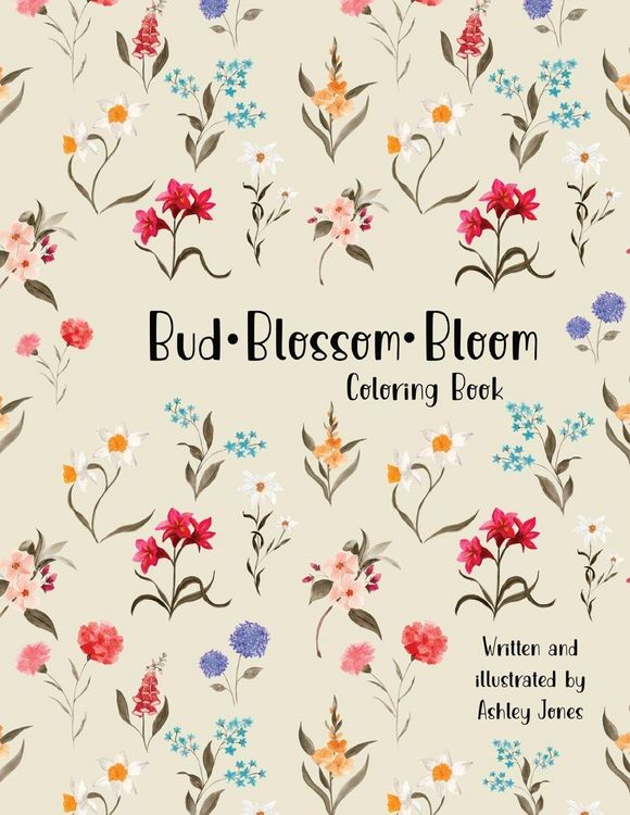 Produktbild: Bud Blossom Bloom Coloring Book