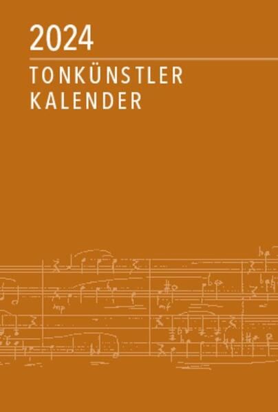 Produktbild: Tonk&uuml;nstler-Kalender 2024