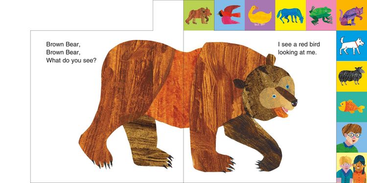 Produktbild: Lift-the-Tab: Brown Bear, Brown Bear, What Do You See?