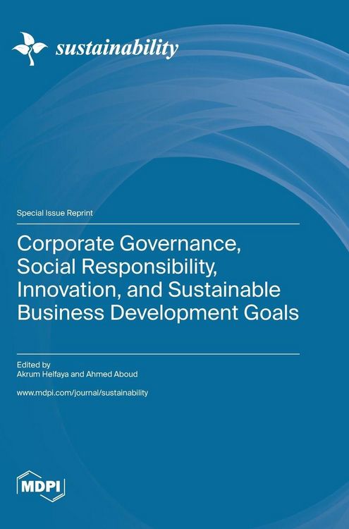 Produktbild: Corporate Governance, Social Responsibility, Innovation, and Sustainable Business Development Goals