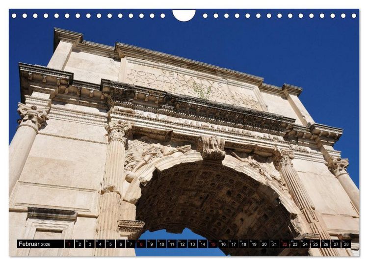 Produktbild: Spaziergang durch Rom (Wandkalender 2026 DIN A4 quer), CALVENDO Monatskalender