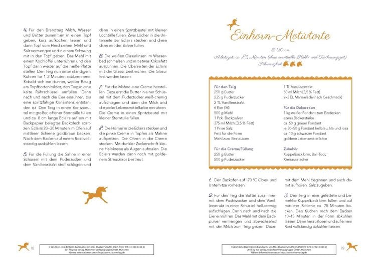 Produktbild: Das Einhorn-Backbuch