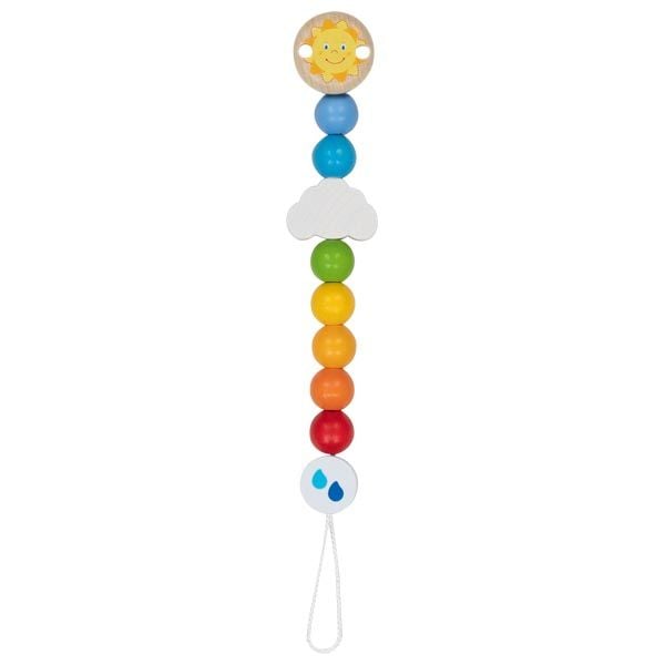 Produktbild: Schnullerkette Regenbogen