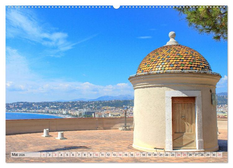 Produktbild: S&uuml;dfrankreich - C&ocirc;te d&rsquo;Azur (Wandkalender 2026 DIN A2 quer), CALVENDO Monatskalender