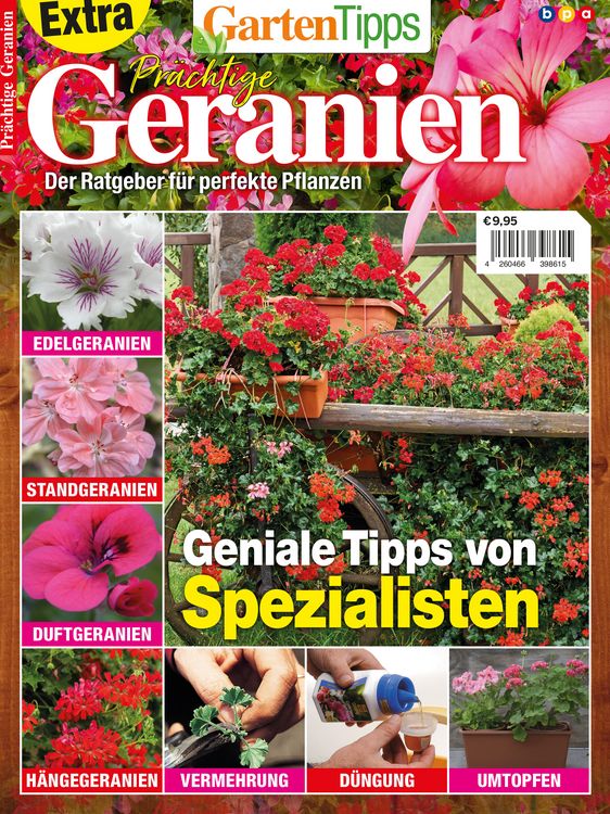 Produktbild: GartenTipps Extra - Pr&auml;chtige Geranien