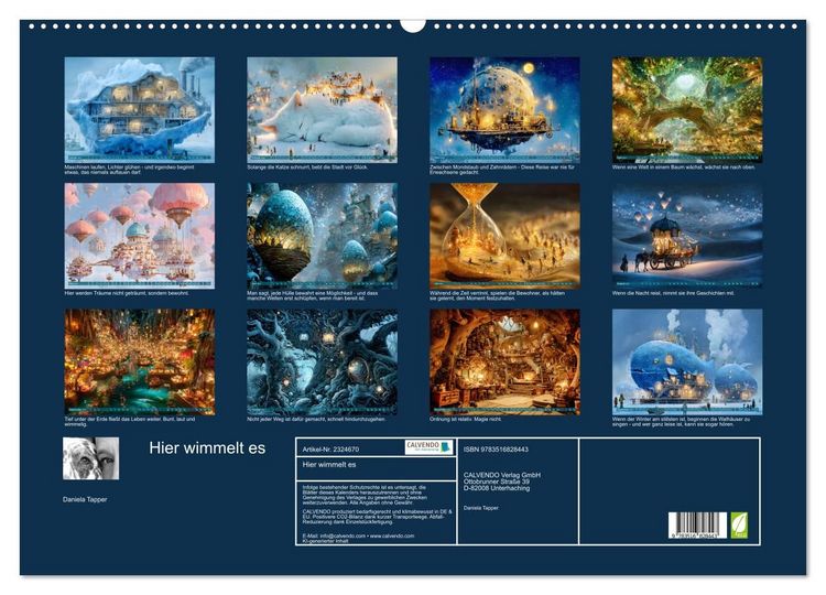 Produktbild: Hier wimmelt es (Wandkalender 2027 DIN A2 quer), CALVENDO Monatskalender