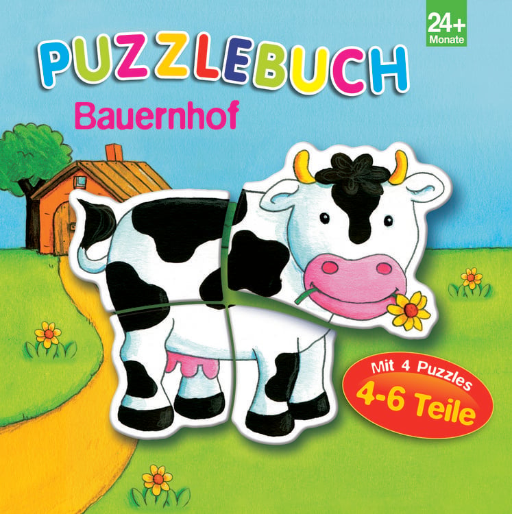Produktbild: Puzzlebuch Bauernhof