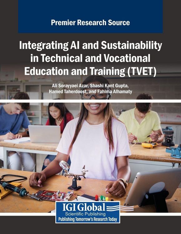 Produktbild: Integrating AI and Sustainability in Technical and Vocational Education and Training (TVET)