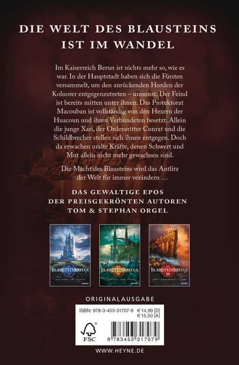 Produktbild: Die Blausteinkriege 3 - Der verborgene Turm