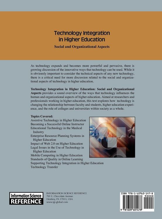 Produktbild: Technology Integration in Higher Education
