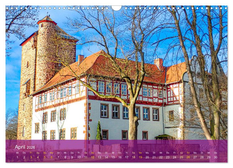 Produktbild: bad hersfeld im blick (Wandkalender 2026 DIN A3 quer), CALVENDO Monatskalender