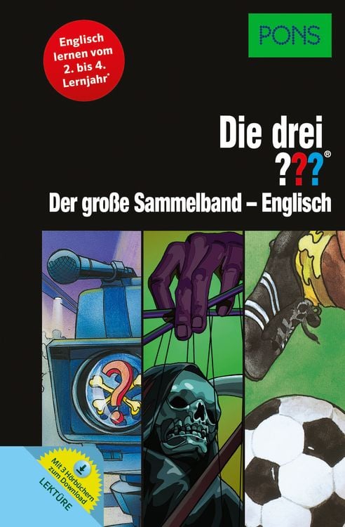 Produktbild: PONS Die drei ??? Der gro&szlig;e Sammelband - Englisch