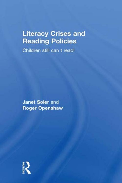 Produktbild: Literacy Crises and Reading Policies