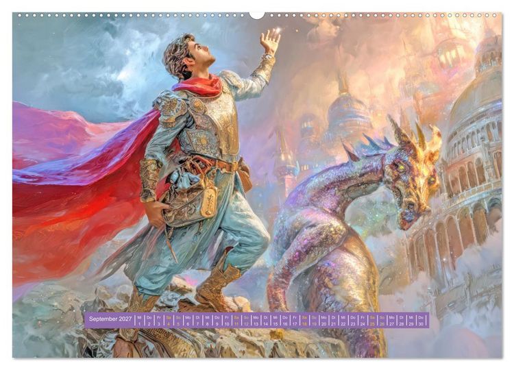 Produktbild: Im Bann der Zauberk&uuml;nste - Zauberkraft und Magie (hochwertiger Premium Wandkalender 2027 DIN A2 quer), Kunstdruck in Hochglanz