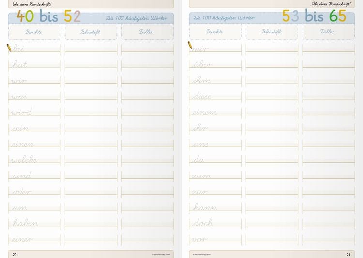 Produktbild: Ich kann die Schreibschrift LA + &Uuml;bungsheft 1 und 2 - Lateinische Ausgangsschrift - 3 Hefte im Set