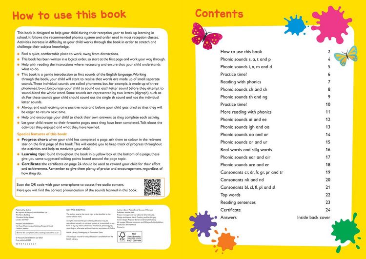 Produktbild: Phonics Ages 4-5_easy Learning
