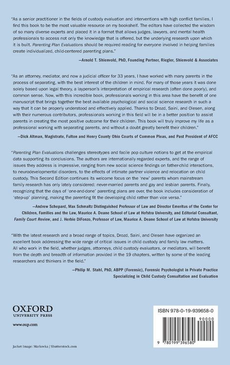 Produktbild: Parenting Plan Evaluations