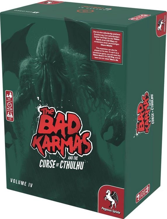 Produktbild: Teburu: The Bad Karmas and the Curse of Cthulhu: Volume 4 [Erweiterung]