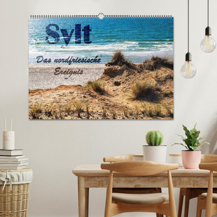 Produktbild: Sylt - Das nordfriesische Ereignis (Wandkalender 2026 DIN A2 quer), CALVENDO Monatskalender