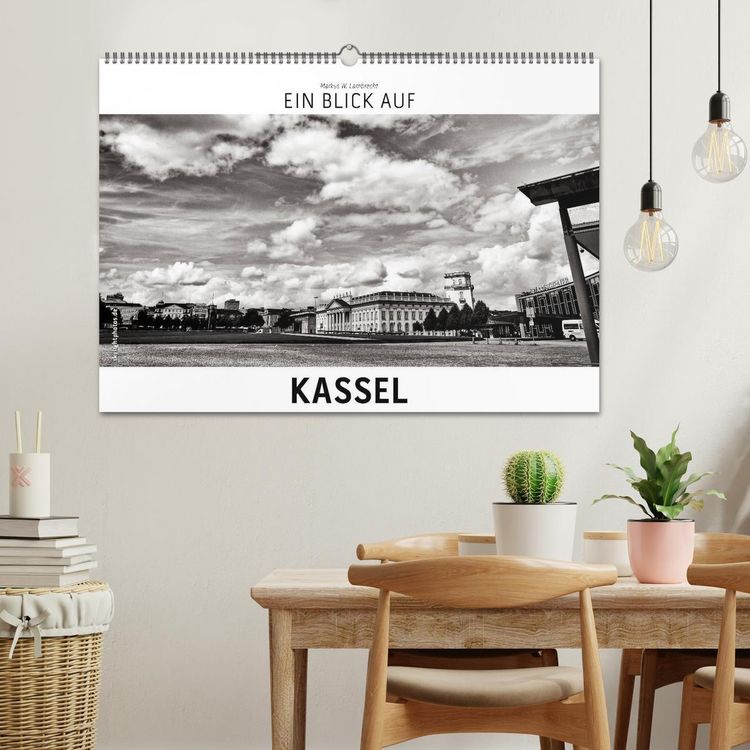 Produktbild: Ein Blick auf Kassel (Wandkalender 2026 DIN A2 quer), CALVENDO Monatskalender