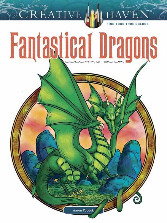 Produktbild: Creative Haven Fantastical Dragons Coloring Book