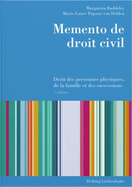 Produktbild: Memento de droit civil