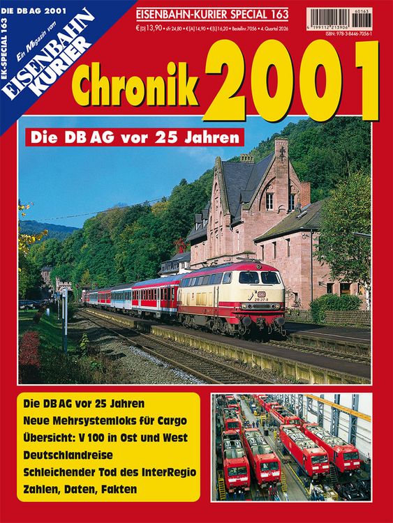 Produktbild: Chronik 2001 - Die DB AG vor 25 Jahren