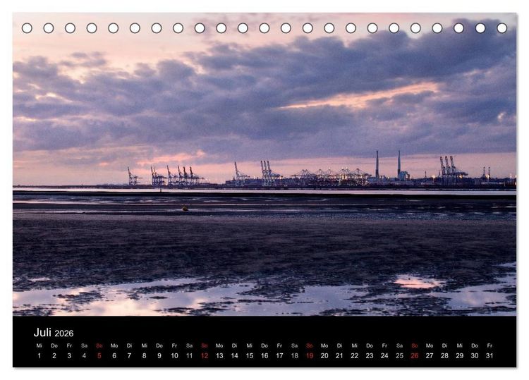 Produktbild: Frankreich Normandie (Tischkalender 2026 DIN A5 quer), CALVENDO Monatskalender