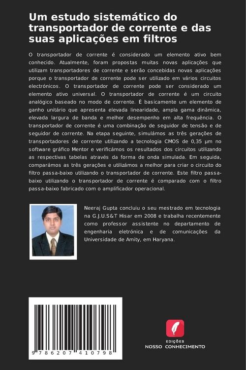 Produktbild: Um estudo sistem&aacute;tico do transportador de corrente e das suas aplica&ccedil;&otilde;es em filtros
