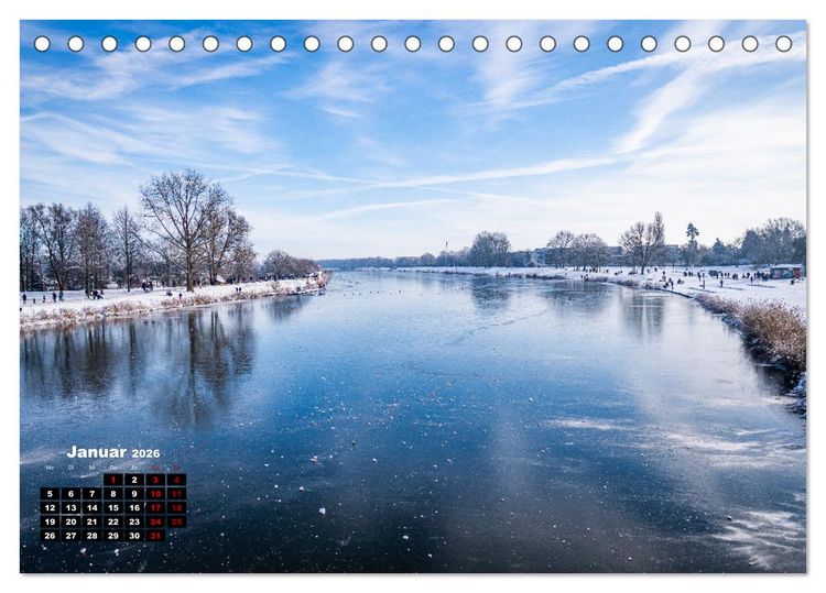 Produktbild: Bremen Fotokalender 2026 (Tischkalender 2026 DIN A5 quer), CALVENDO Monatskalender