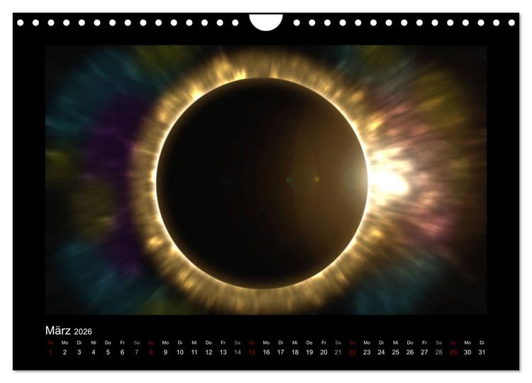 Produktbild: Magisches Universum (Wandkalender 2026 DIN A4 quer), CALVENDO Monatskalender
