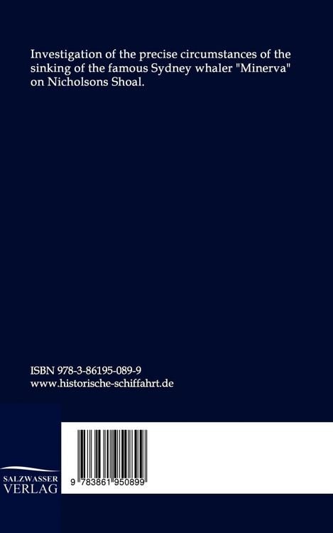 Produktbild: The sinking of the Minerva