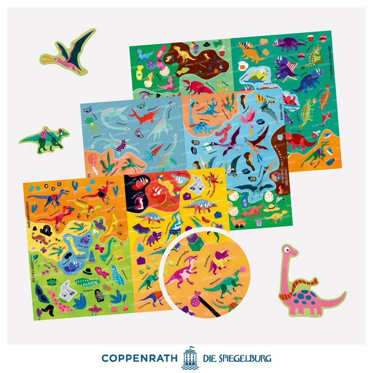 Produktbild: Wimmel-Stickerwelt: Dinos & Co.