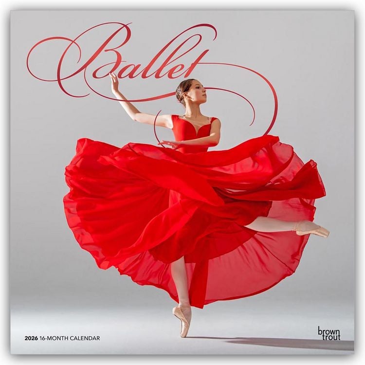 Produktbild: Ballet – Ballett 2026 – 16-Monatskalender
