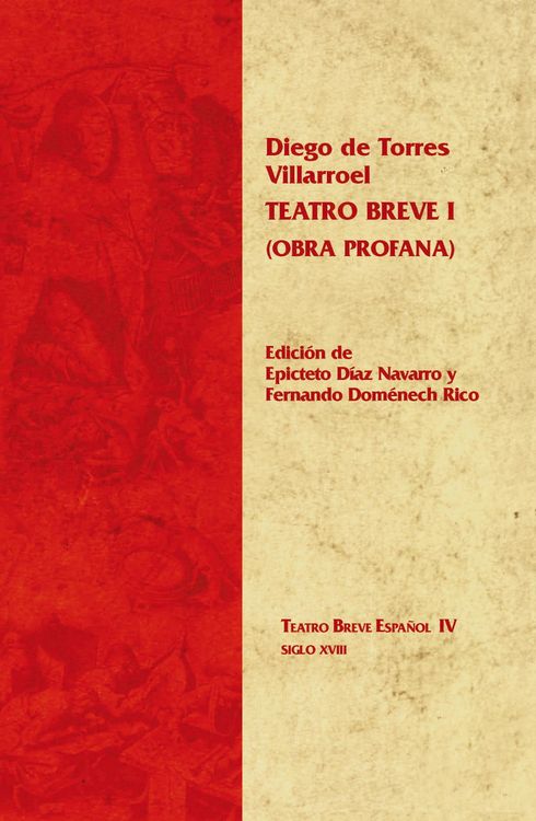 Produktbild: Teatro breve, I (Obra profana)