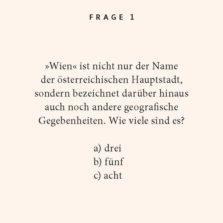 Produktbild: Wien-Quiz