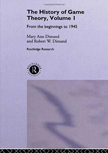 Produktbild: The History of Game Theory, Volume 1