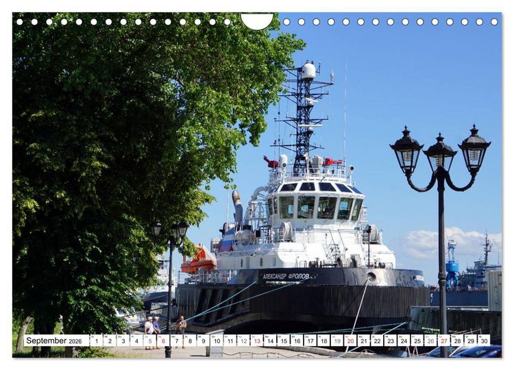 Produktbild: Pillau - Baltijsk. Russlands Tor zur Welt (Wandkalender 2026 DIN A4 quer), CALVENDO Monatskalender