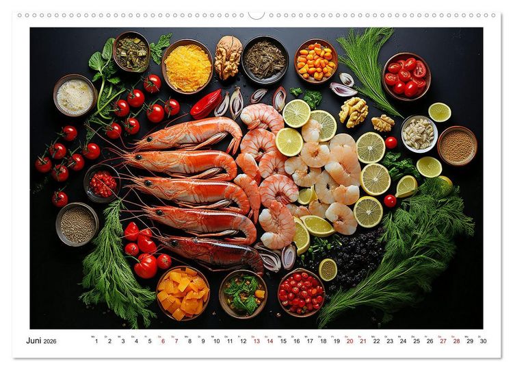 Produktbild: Ordentlich Low Carb (Wandkalender 2026 DIN A2 quer), CALVENDO Monatskalender