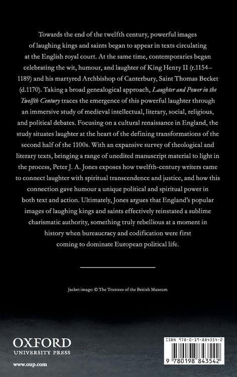 Produktbild: Laughter and Power in the Twelfth Century