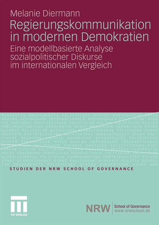 Produktbild: Regierungskommunikation in modernen Demokratien