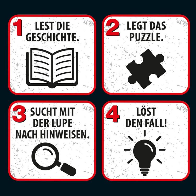 Produktbild: Krimipuzzle Die drei ??? Kids Chaos im Zoo