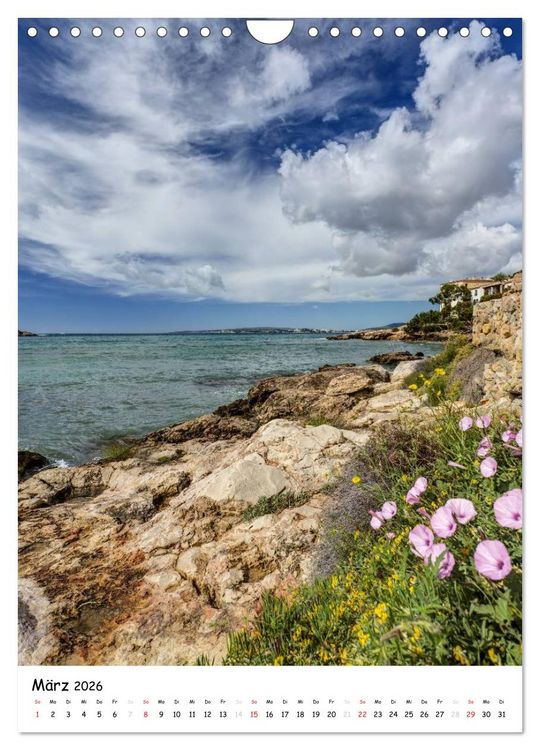 Produktbild: Mallorca - wild und romantisch (Wandkalender 2026 DIN A4 hoch), CALVENDO Monatskalender