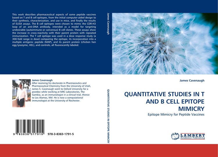 Produktbild: Quantitative Studies in T and B Cell Epitope Mimicry