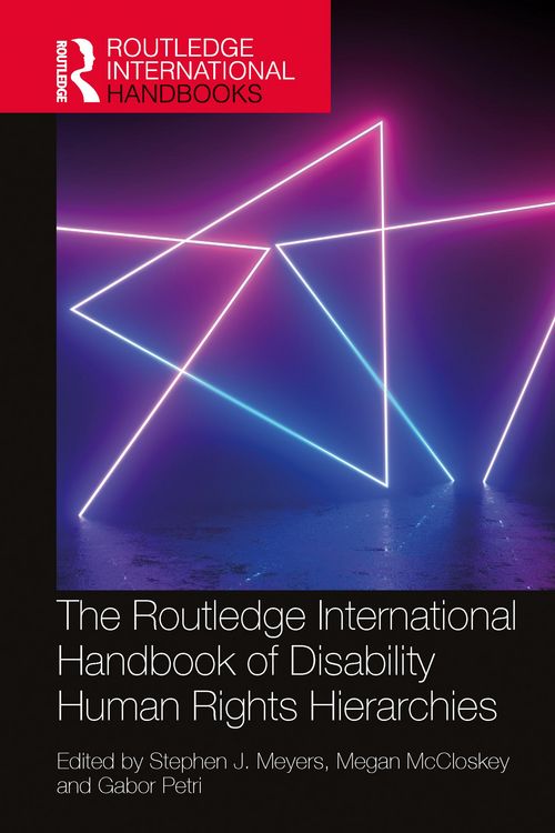 Produktbild: The Routledge International Handbook of Disability Human Rights Hierarchies