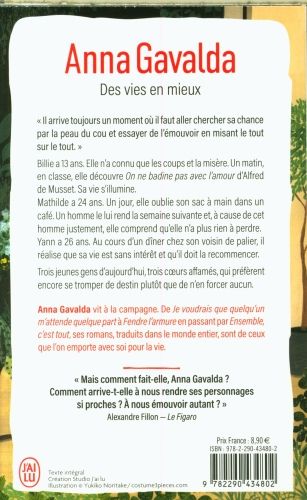 Produktbild: Des vies en mieux : Billie, Mathilde, Yann
