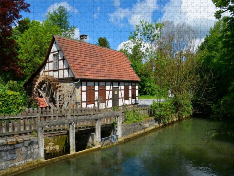 Produktbild: CALVENDO Puzzle Ein Motiv aus dem Kalender Durch das Paderborner Land | 1000 Teile Lege-Gr&ouml;&szlig;e 64x48cm Foto-Puzzle f&uuml;r gl&uuml;ckliche Stunden